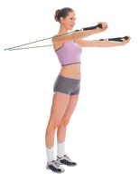 ALLWINWIN RST26 Resistance Tube - Set Band Latihan Olahraga Peregangan Kebugaran