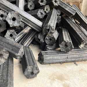 ถ่านอัดแท่งรูปหกเหลี่ยม AVC ชนิด B สำหรับบาร์บีคิวที่บ้าน มาตรฐานส่งออก บรรจุกล่อง 15 กก. ไร้ควัน - Product Image 2