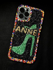 Llavero de cuentas hecho a mano con letra personalizada, colgante para bolso, soporte para llaves de cuentas de semillas, accesorio de moda para cartera, ecológico - Product Image 4