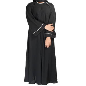 Abaya islamique pour femmes, entièrement couvrante, sur mesure, respirante, de haute qualité, manches longues, abayas respirantes pour femmes, vente en gros OEM - Product Image 2