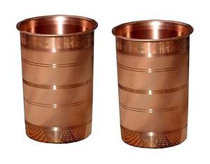 Vaso de Cobre Puro Hecho a Mano para Agua, Diseño Lujoso, Ecológico, Apto para Lavavajillas, para Viajes y Oficina - Product Image 5