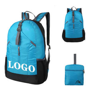 Sac à dos pliable léger et imperméable en nylon 420D, sac à dos de voyage pliable, sac à dos compact pour la randonnée, le camping et les voyages - Product Image 1