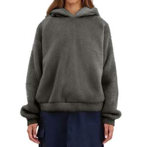 Hermosa Sudadera con Capucha de Invierno Bordada con Oso de Peluche, Diseño 3D, Sudadera de Forro Polar, Linda Sudadera con Capucha de Oso Informal Unisex a la Moda para Mujer - Product Image 4