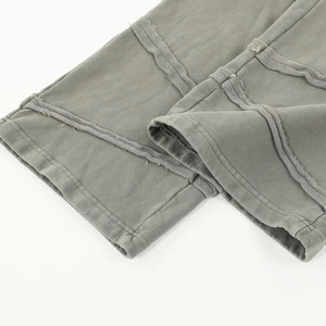 Best Manufacturer Custom Printed <b>Men's</b> Oversized <b>Trouser</b> For Sale Distressed <b>Baggy</b> Vintage <b>Men</b> Acid Wash Sweat Jogger Pant - Product Image 2