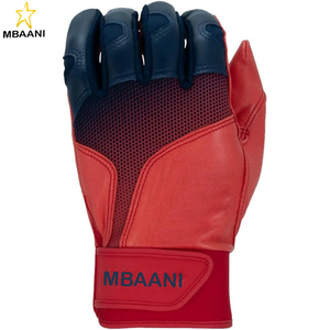 ถุงมือตีเบสบอลสำหรับผู้ชายและผู้หญิง ฝ่ามือทำจากหนังแท้ช่วยเพิ่มการยึดเกาะสูงสุด - Product Image 5