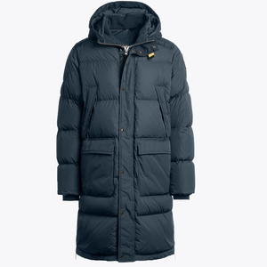 Wholesale <b>Men's</b> Winter Bubble Parka Puffer Jacket Zipper Hooded Custom Logo Fashion Windproof Thick Quilted <b>Long</b> <b>Coats</b> - Product Image 4