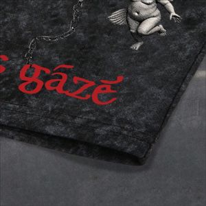 Ensemble T-shirt et short en coton deux pièces personnalisé pour homme, style décontracté urbain, vente en gros, fabricant et fournisseur. - Product Image 4