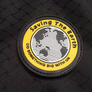 Étiquette de logo en silicone PVC gaufré de haute qualité pour vêtements, patchs PVC imprimés en 3D personnalisés, logo à transfert thermique pour vêtements sur mesure - Product Image 6