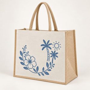 Bolsa de Algodón Laminado Promocional Tamaño A3 con Refuerzo de Yute - 46x36.5x20 cm, Logotipo Personalizado, Ecológica, Calidad de Exportación Directa de Fábrica - Product Image 6