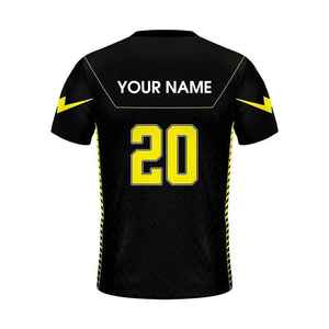 Nouveau maillot de football américain personnalisé en gros, polyester de haute qualité, style rétro streetwear, vêtements de sport pour hommes - Product Image 2