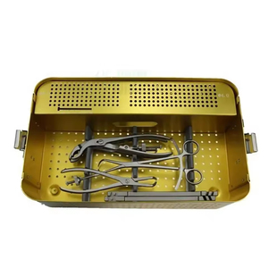 Boîte de rangement chirurgical de haute qualité pour petits fragments et instruments, en acier inoxydable durable, certifiée CE, kit de stockage chirurgical CE - Product Image 6