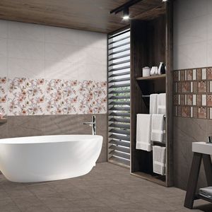Carrelage mural en céramique blanc brillant 300x600, design moderne et minimaliste, idéal pour les projets d'infrastructure commerciale et d'entreprise - Product Image 1