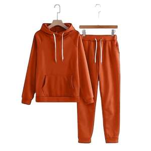 Survêtements d'hiver personnalisés pour hommes, ensemble streetwear, vente en gros, haute qualité, 100% coton, logo personnalisé, service OEM - Product Image 2