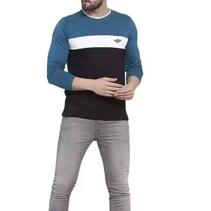 Everyday Full Sleeve 100% Cotton <b>T</b>-<b>Shirt</b> for <b>Men</b> Regular Fit Comfortable Casual Soft Fabric - Product Image 3