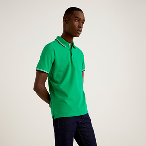Polos pour hommes en coton et polyester, prix bas, design élégant, manches courtes, légers, grandes tailles - Product Image 2