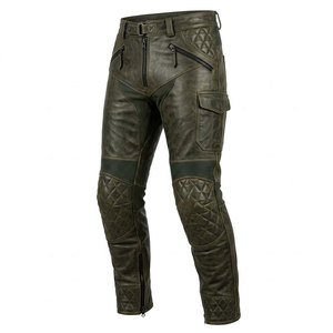 Pantalones de Motocicleta de Cuero Duradero de Calidad de Fabricante, Transpirables y Cómodos, con Diseño de Seguridad para Uso Prolongado - Product Image 1