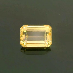 พลอยโทแพซบราซิลธรรมชาติทรงแปดเหลี่ยมสีเหลืองเม็ดเดี่ยว Cloud19Gemstones ผู้จัดจำหน่ายขายส่ง - Product Image 5