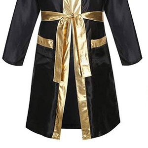 Robe de boxe à marque privée, tissu premium 100% polyester, vêtements de sport légers, fabricant en gros - Product Image 5
