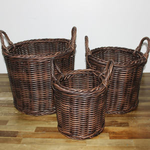 Panier de rangement durable en osier fait à la main pour l'organisation de la cuisine et les besoins de stockage à domicile - Product Image 5