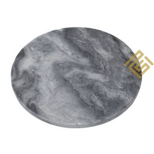 2025 nuevo diseñador de mármol y Metal soporte de pastel de lujo artículo decorativo para el hogar de alta calidad para uso doméstico de boda - Product Image 4