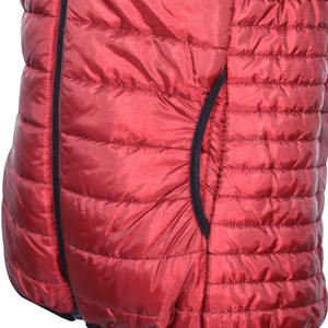 Chaleco Acolchado Transpirable para Hombre con Logotipo Personalizado, Chaqueta Acolchada Ligera sin Mangas para Invierno, Abrigo Cálido con Capucha, Chaqueta Acolchada Brillante - Product Image 5