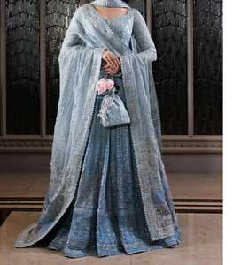 <b>Top</b> Quality Women Muslim Style Ready To Wear Pakistani Shalwar Kameez Dress For Eid And Special Occasions in Different Colors - Product Image 6