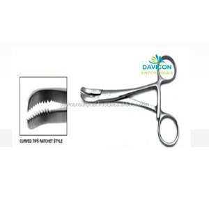 Instrumentos Quirúrgicos de Alta Calidad, Pinzas de Reposicionamiento Meyer, Instrumentos Quirúrgicos Generales Manuales de Acero Inoxidable - Product Image 5