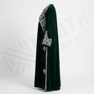 Vêtements pour femmes de qualité supérieure, Abaya ample et décontractée, Hijab, Luxe, Nouveauté, Essentiel, Longueur complète, Vente en gros, Mode modeste - Product Image 3
