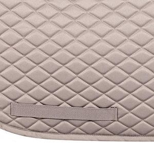 BRAND ZONE1995 Tapis de selle sans armature en coton satiné, personnalisé, classique, pour sports équestres, avec doublure en maille hautement matelassée, durable et confortable pour chevaux - Product Image 4