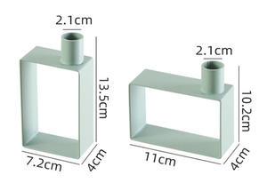 Industrial Style Iron <b>Candle</b> <b>Holder</b> Unique Decorative Accent For Modern Living Spaces And Event Decor - Product Image 5