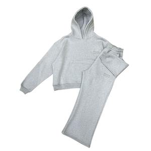 Chándal Ancho y Holgado para Hombre, Servicio OEM, Chándal de Alta Calidad con Estampado de Color Sólido Personalizado - Product Image 5