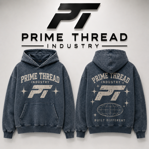 เสื้อฮู้ดดี้โอเวอร์ไซส์ผู้ชาย พิมพ์ลายวินเทจ ผ้าฝ้ายเฟรนช์เทอร์รี่ สไตล์สตรีทแวร์ สำหรับฤดูใบไม้ร่วง ประดับลายพิมพ์เพชร - Product Image 2