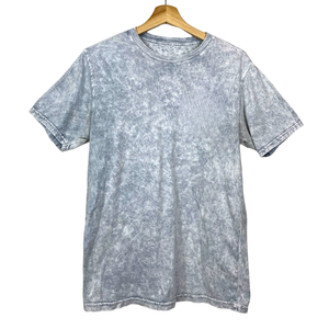 T-shirt Homme Oversize en Jersey Sérigraphié Effet Délavé, Style Urbain, Anti-boulochage, Séchage Rapide - Product Image 1