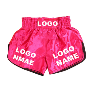 Service OEM, shorts MMA pour hommes, Muay Thai, vente en gros, shorts de boxe en satin pour l'entraînement - Product Image 5