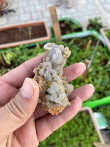 Natural Grape Agate <b>Crystal</b> | Purple Botryoidal Chalcedony Mineral Specimen | Collector Display Stone - Product Image 2