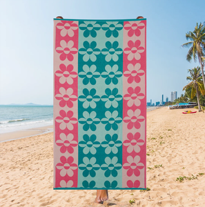 Toallas de Playa de Felpa con Estampado Personalizado, Toallas de Camping con Diseño de Estrella de Mar, Proveedor al por Mayor - Product Image 5