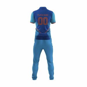 Nouvelle conception d'uniforme de cricket par sublimation, meilleure qualité, vêtements d'équipe, uniforme de cricket par sublimation de qualité supérieure, disponible dans toutes les tailles - Product Image 4
