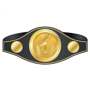 Ceinture de championnat de MMA, de judo et de lutte en cuir PU personnalisée - Durable, confortable, lavable, barre super courbée, multicolores, unisexe, 0,5 cm - Product Image 3