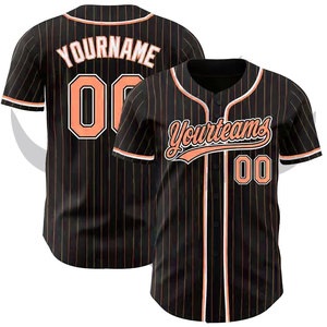 Ensembles d'uniformes de baseball haut de gamme, ensembles d'uniformes de baseball rayés personnalisés, ensembles d'uniformes de baseball de qualité supérieure - Product Image 4