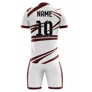Uniforme de Fútbol Personalizado OEM, Último Diseño, Sublimado, Transpirable, 100% Poliéster, para Unisex - Product Image 3