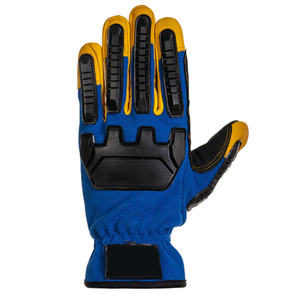 Guantes de Trabajo de Cuero de Alta Calidad Resistentes a Cortes, Aceite y Gas, Resistentes a Impactos, para Trabajo Mecánico - Product Image 2