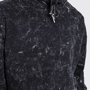 เสื้อฮู้ดดี้ผู้ชายแบบย้อมสีเอซิด แห้งเร็ว ระบายอากาศดี ราคาส่ง ดีไซน์ใหม่ล่าสุด คุณภาพพรีเมียม รับผลิตตามแบบ - Product Image 5