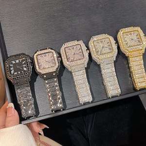 Reloj de Cuarzo de Diseño de Lujo 2026, Incrustado con Circones, Reloj de Moda de Alta Calidad, Reloj con Diamantes Brillantes - Product Image 3