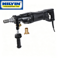 Perceuse à percussion micro HILYIN DB16 160 mm, double usage sec/humide, portative, avec circuit intégré pour le perçage de murs et de béton