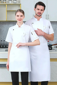 Camisa de Chef Personalizable Hecha en Pakistán 2026, Camisa de Manga Larga con Estampado para Gerente de Restaurante - Product Image 6