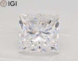 เพชร2.00กะรัตสำหรับเจ้าหญิงที่ปลูกในห้องทดลองขนาด6.86มม. สีคมชัด VVS2พร้อมใบรับรอง IGI สำหรับแหวนตลอดกาล - Product Image 1