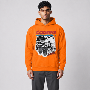 Sudadera con Capucha Oversize de Algodón 100% para Hombre, Estilo Hip Hop Streetwear, Hombros Caídos, Peso Pesado, Estampado Personalizado - Product Image 5
