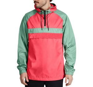Custom Pullover <b>Men's</b> Street Wear Windbreaker <b>Jacket</b> Fashionable Bright Colors Waterproof Breathable Polyester <b>Lightweight</b> - Product Image 3