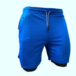 Shorts cargo décontractés pour hommes 2023 en Spandex/Polyester, couleur unie, taille élastique, respirants, séchage rapide, écologiques, avec cordon de serrage - Product Image 4
