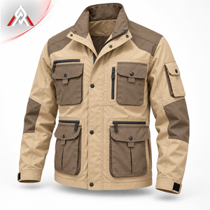 Contemporary <b>Men</b>’s Utility <b>Field</b> <b>Jacket</b> Featuring Practical Storage Soft Interior And Strong Fabric For Everyday Outdoor Wear - Product Image 5